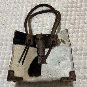 STS Ranchwear Cowhide Belt Tote